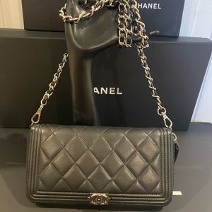 Chanel Boy Wallet on Chain